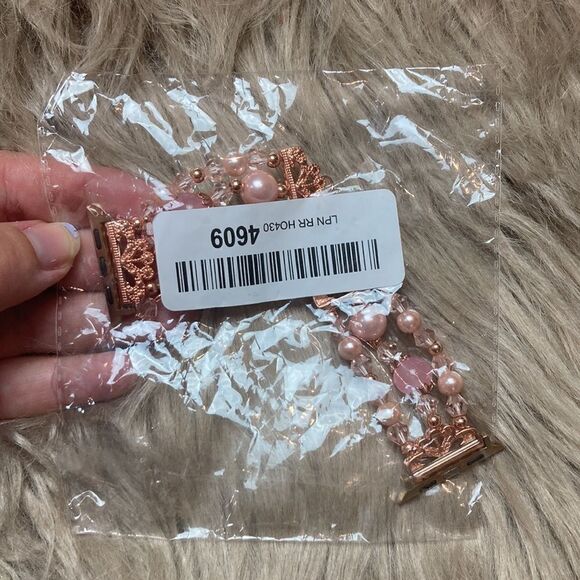 Apple Watch Band- Rose Gold & Pink - Picture 2 of 3